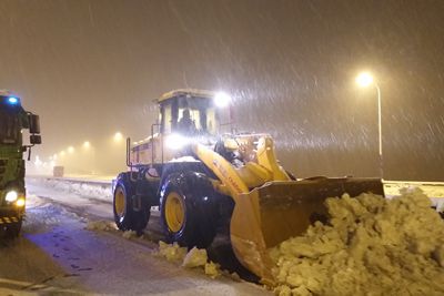 Trabalho de Remoção da Neve da SINOMACH