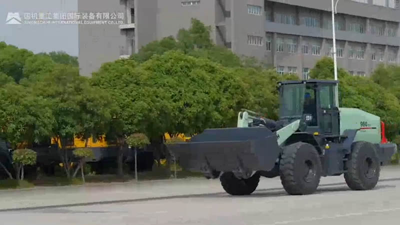 Pá carregadeira de rodas elétrica 960EV 